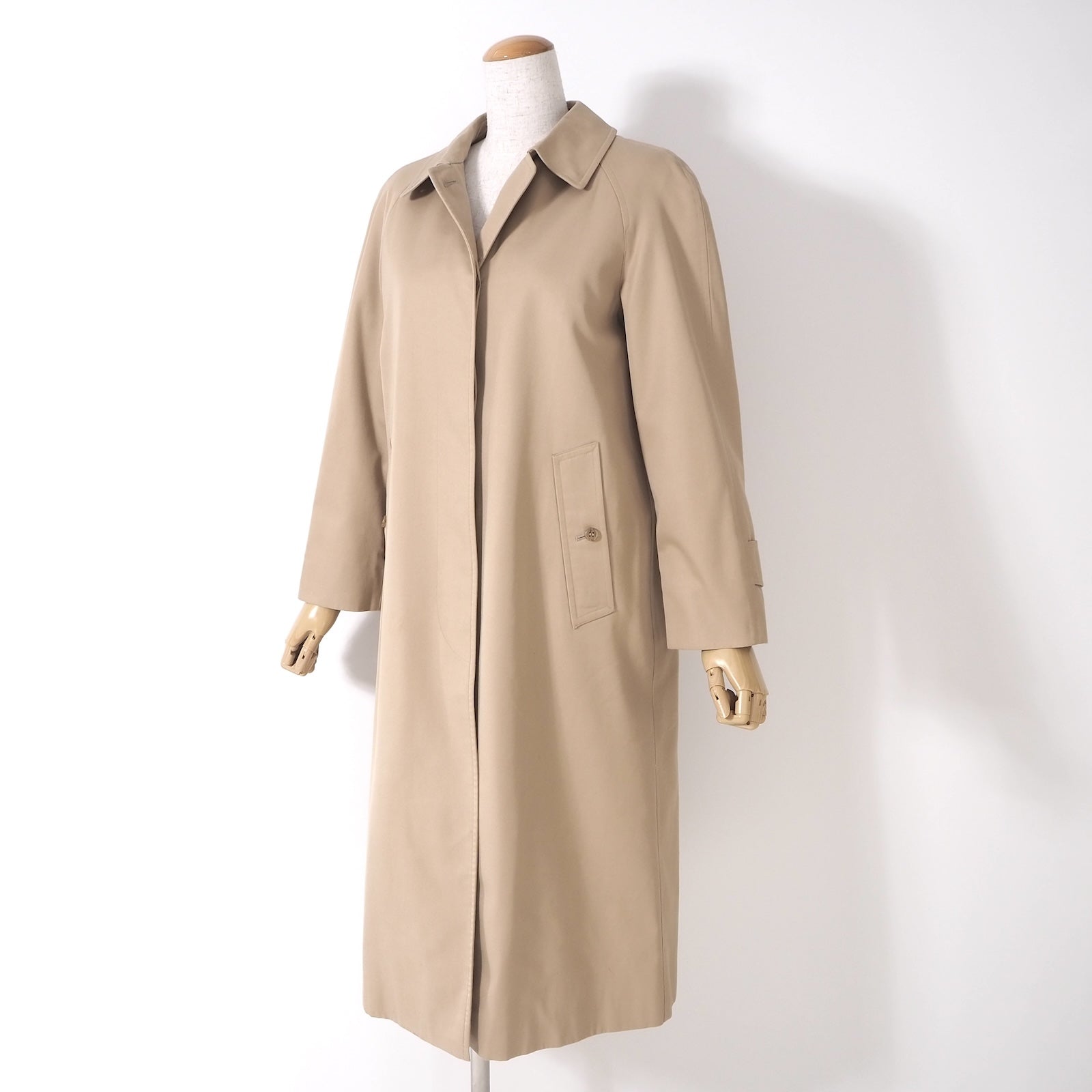 バーバリー Burberrys ステンカラー コート ライナー付 7AB2 M相当