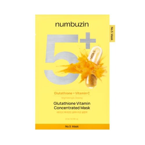 5番 白玉グルタチオンCふりかけマスク(10枚) - ナンバーズイン日本公式