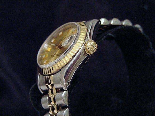 Ladies Rolex Two-Tone Datejust Watch Ref. 69173 with Factory