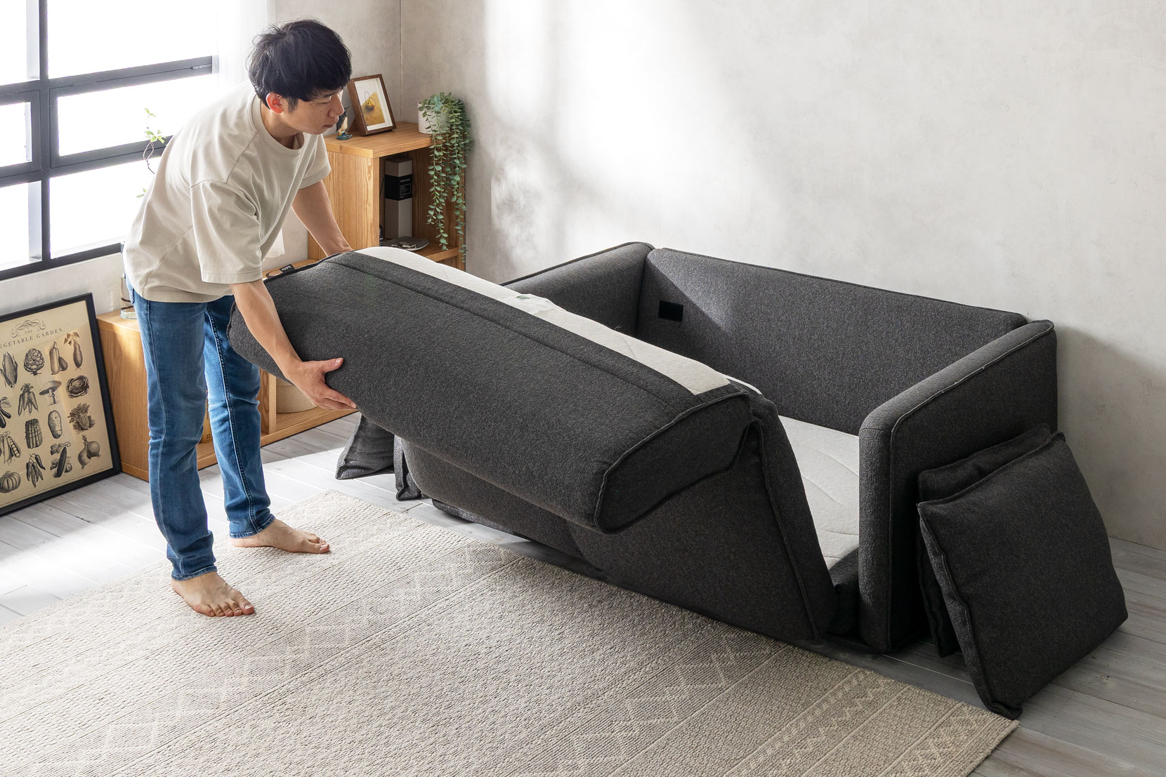 体験レビュー】コアラソファーベッド CUSHY（クッシー）の特徴や寝心地