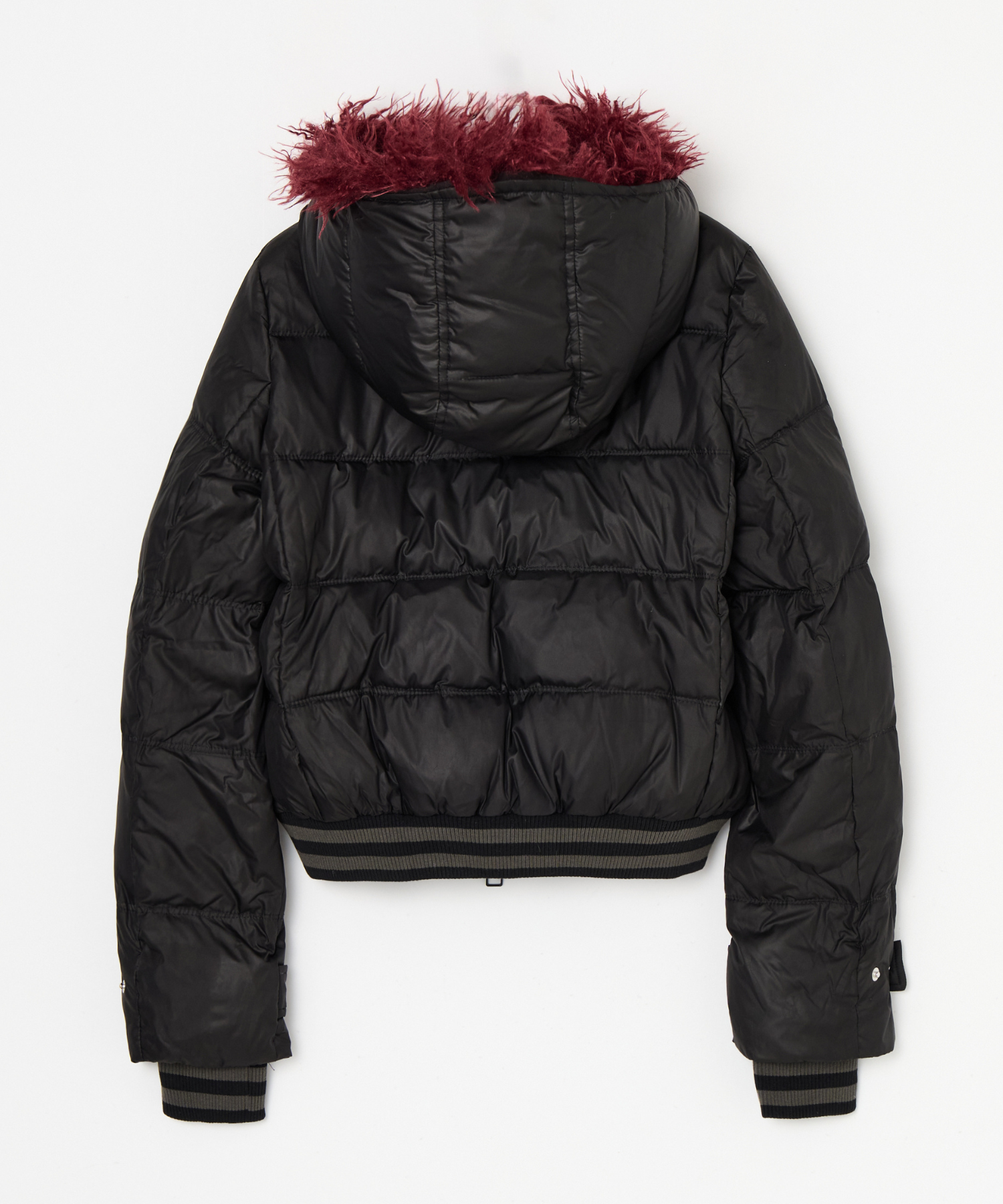 DETACHABLE FUR COMPACT PUFFER JACKET – BEEDEN