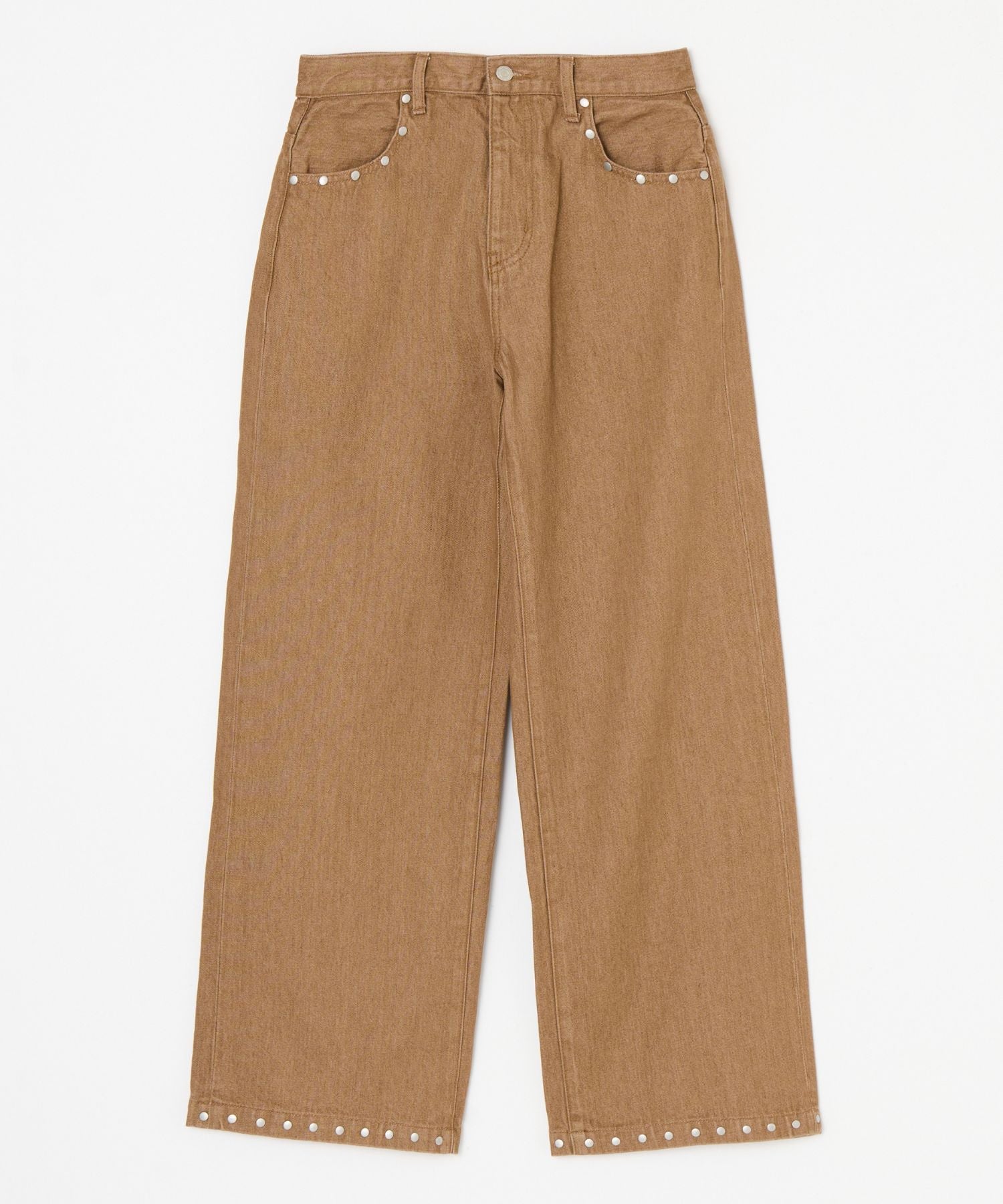 RIVET DESIGN LOOSE PANTS – BEEDEN