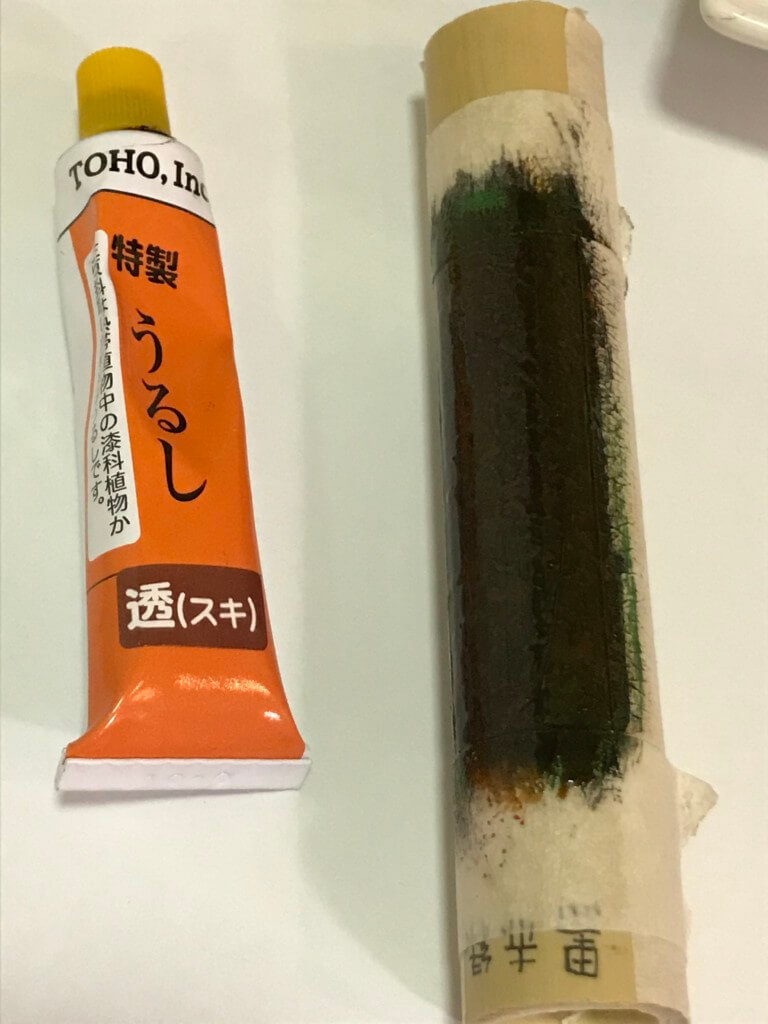 布袋竹とグラスソリッドで伊勢海老竿を作ろう♪【漆塗りの練習編