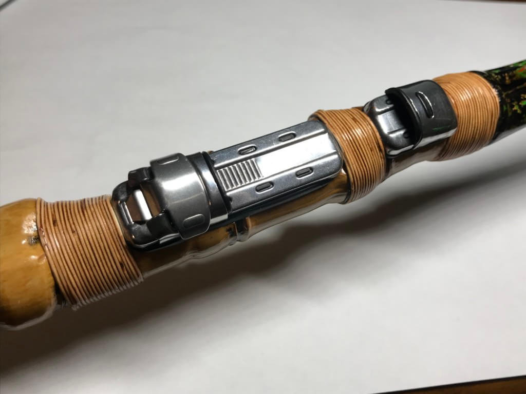 布袋竹とグラスソリッドで伊勢海老竿を作ろう♪【リールシートやロッド
