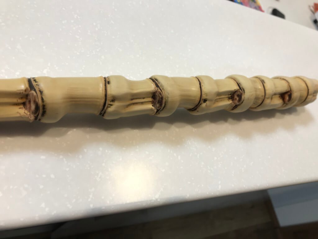 布袋竹とグラスソリッドで伊勢海老竿を作ろう♪【漆塗りの本番編