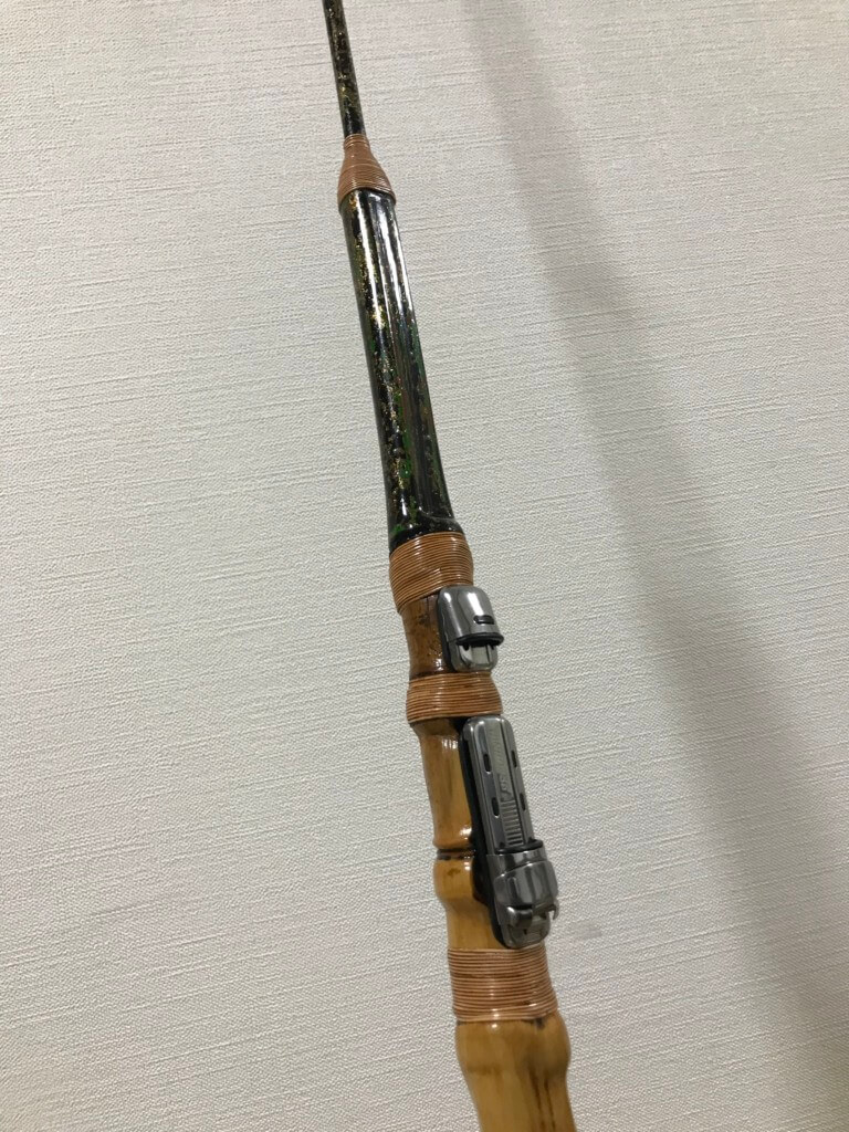 布袋竹とグラスソリッドで伊勢海老竿を作ろう♪【リールシートやロッド