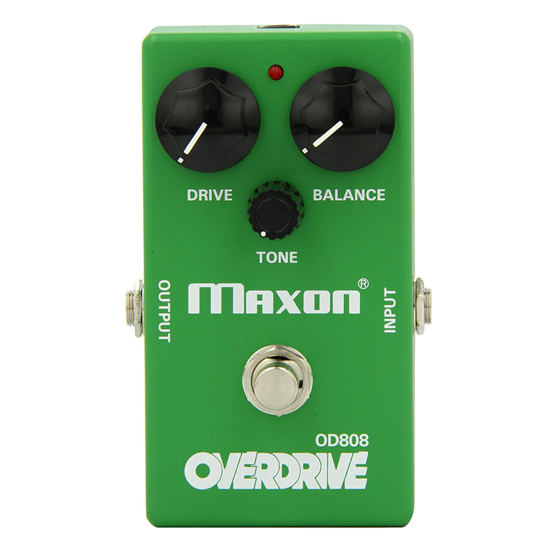 定番】MAXON / OD808の特徴と使い方を徹底レビュー。ブースターとして