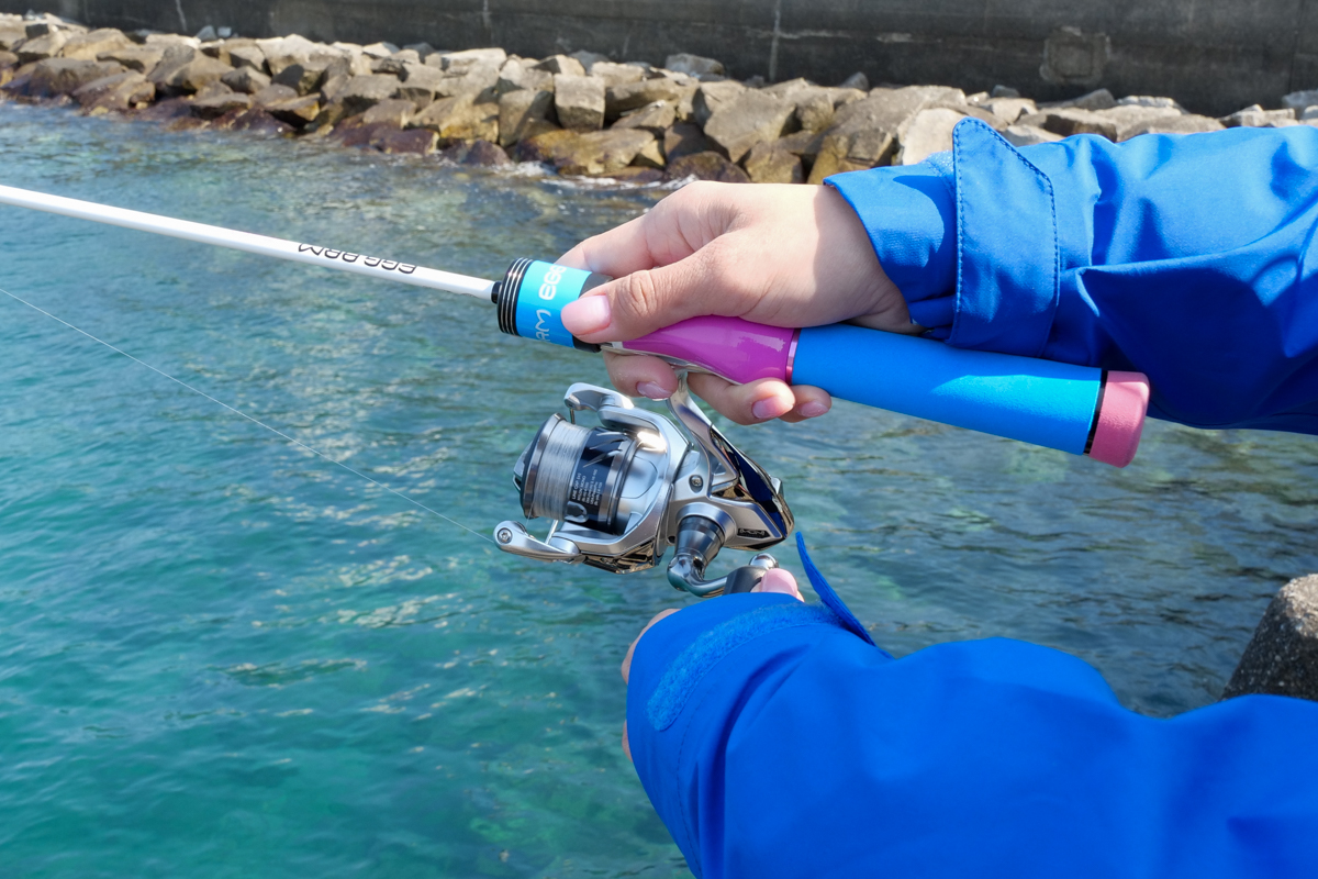 JACKALL Egg Arm Longer #Purple Blue Rods buy at Fishingshop.kiwi