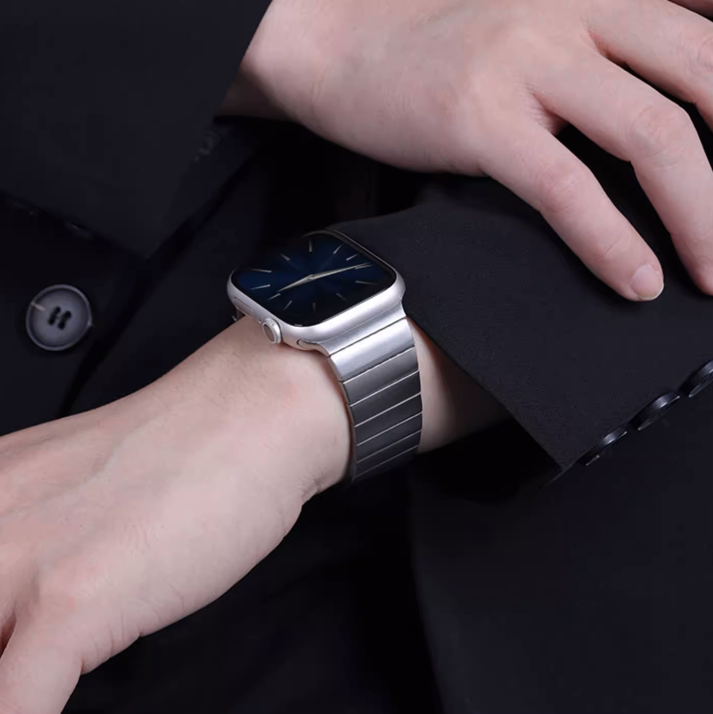 全4色】スマートマグネティックステンレスバンド【アップルウォッチ