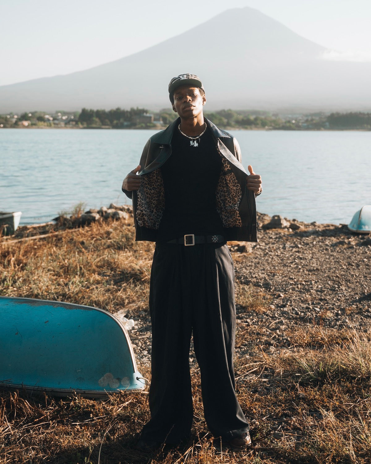 Leopard Lined Fireman Jacket – BELVET