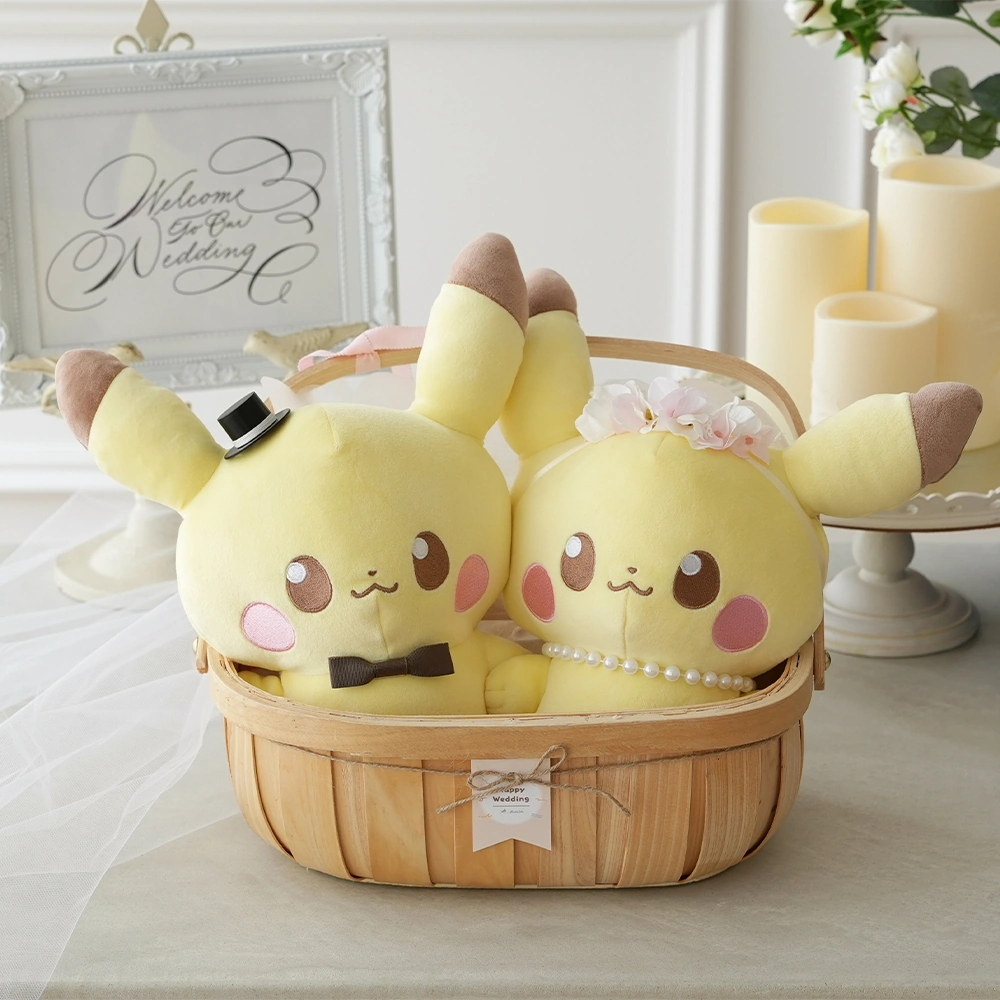 結婚式 電報 ギフト】ポケピース ピカチュウ ウェディングドール