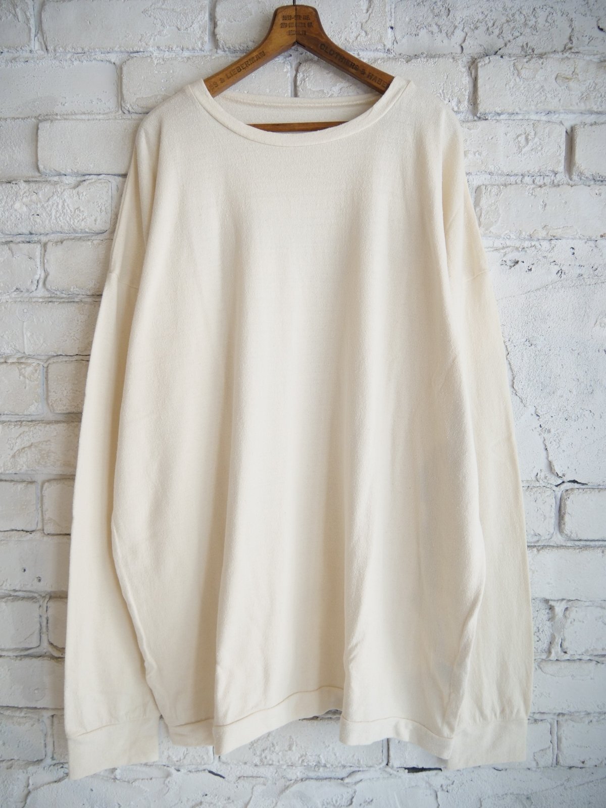 MITTAN ミッタン T-42 強撚絹紬糸ワイド長袖