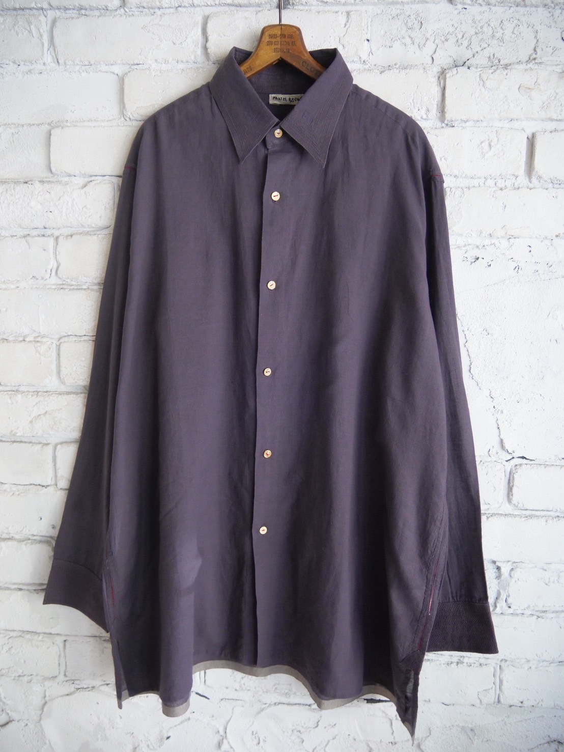 MAATEE&SONS GUPTA KHADI COTTON SHIRTS マーティーアンドサンズ