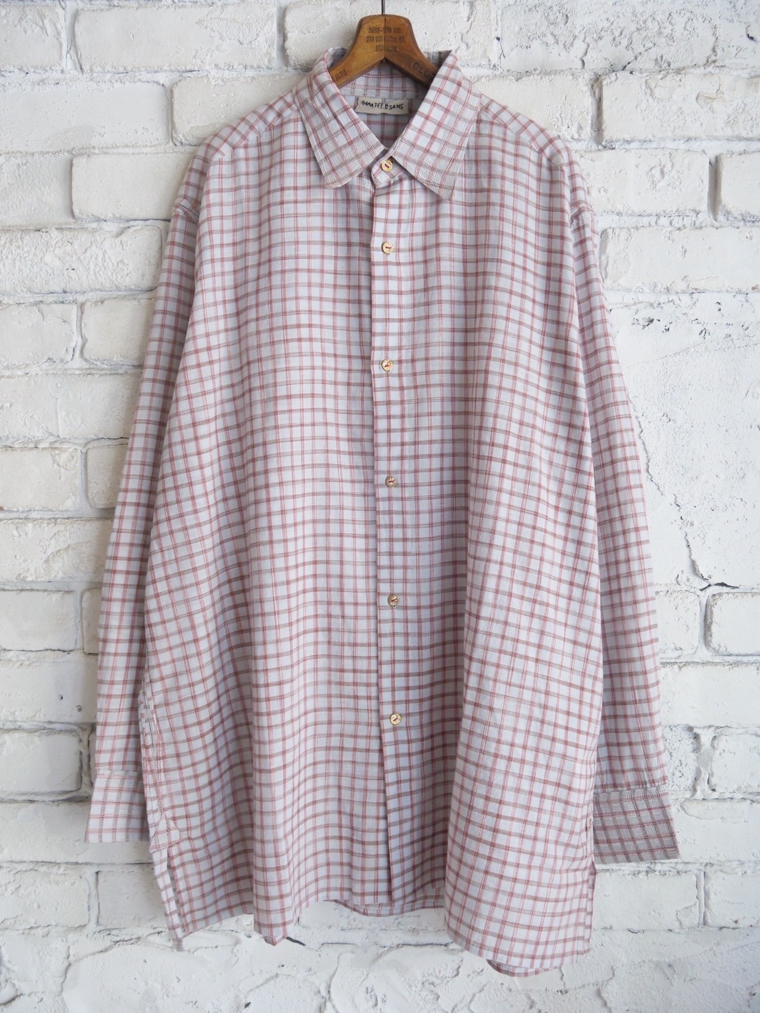 MAATEE&SONS GUPTA KHADI COTTON SHIRTS マーティーアンドサンズ