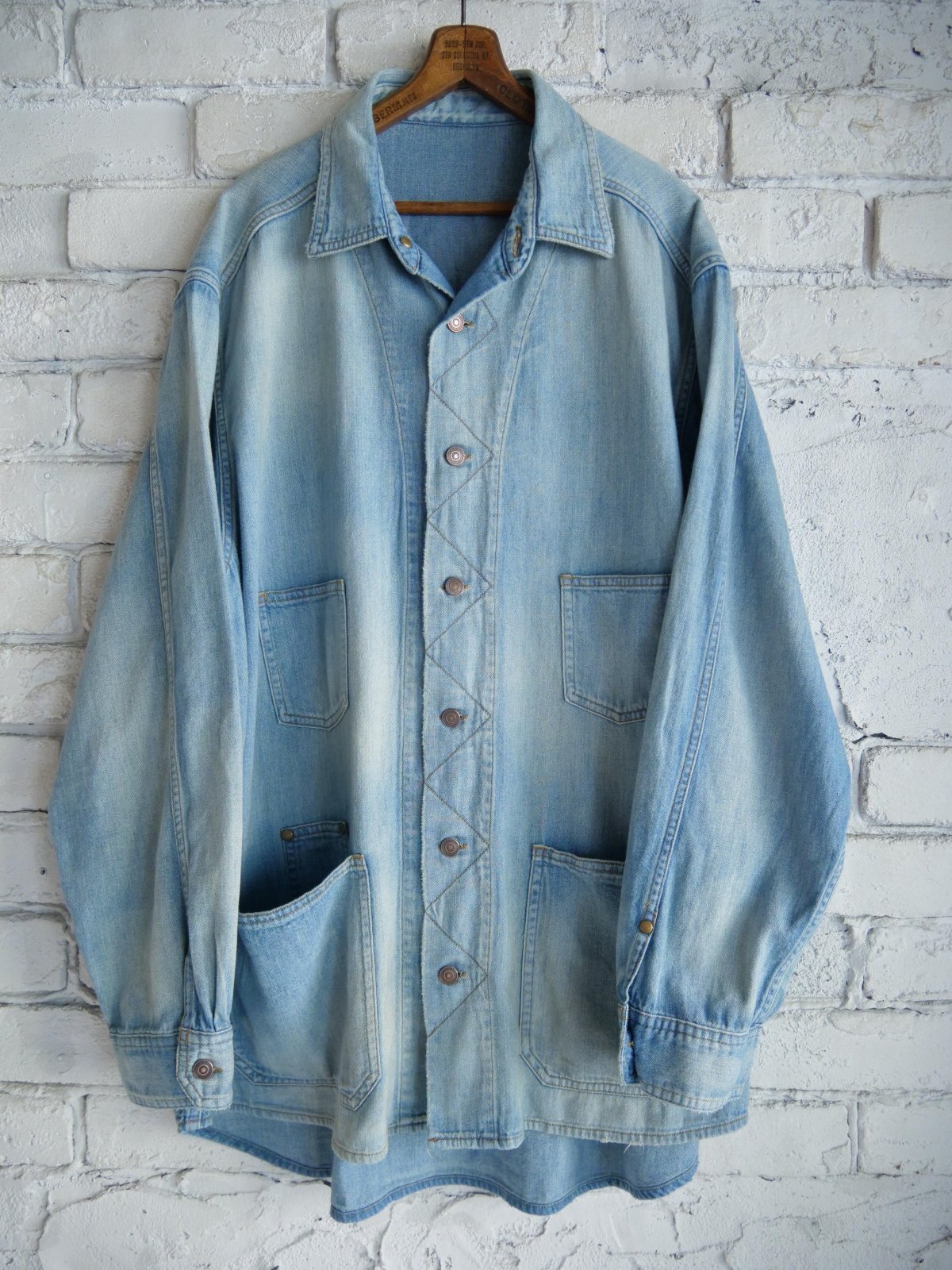 MAATEE&SONS DENIM SHIRTS COVERALL マーティーアンドサンズ デニム