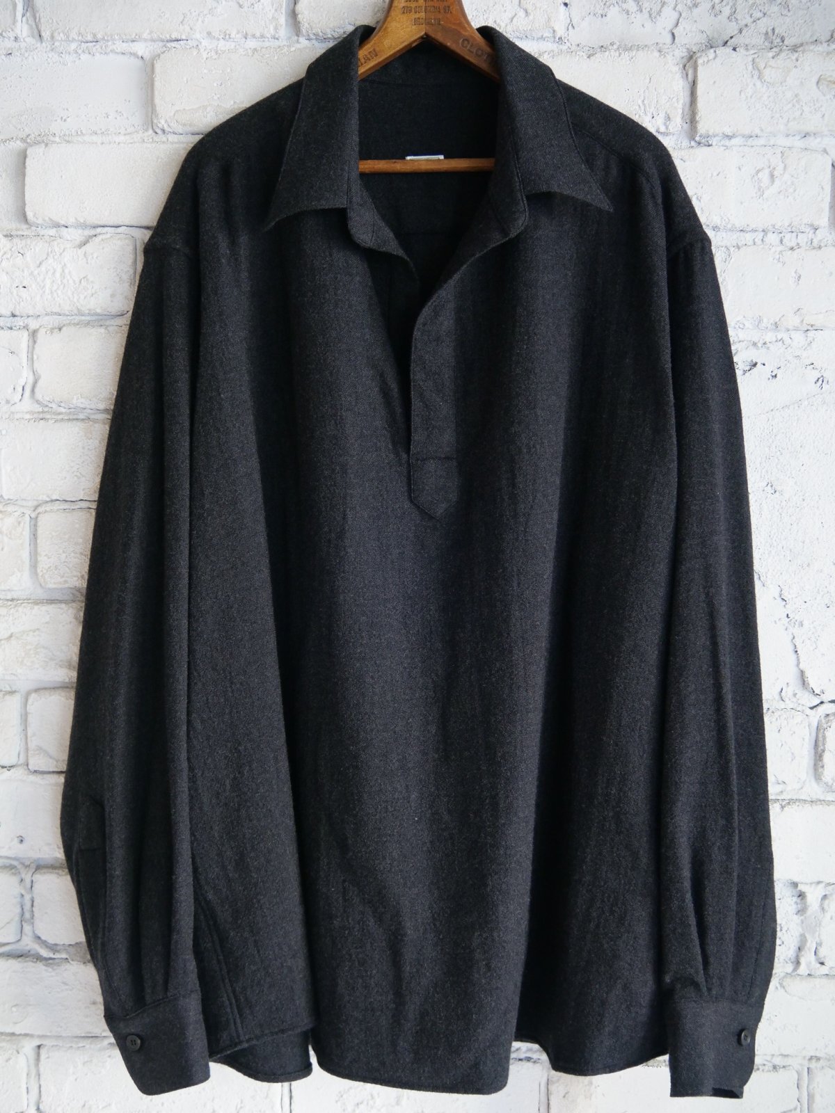 A.PRESSE Wool Skipper Shirt アプレッセ ウールスキッパーシャツ