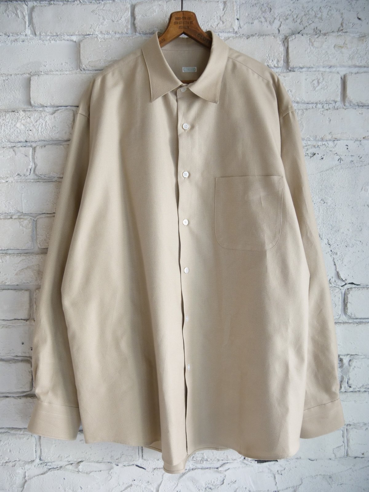 A.PRESSE Giza Oxford Regular Collar Shirt アプレッセ ギザオックス