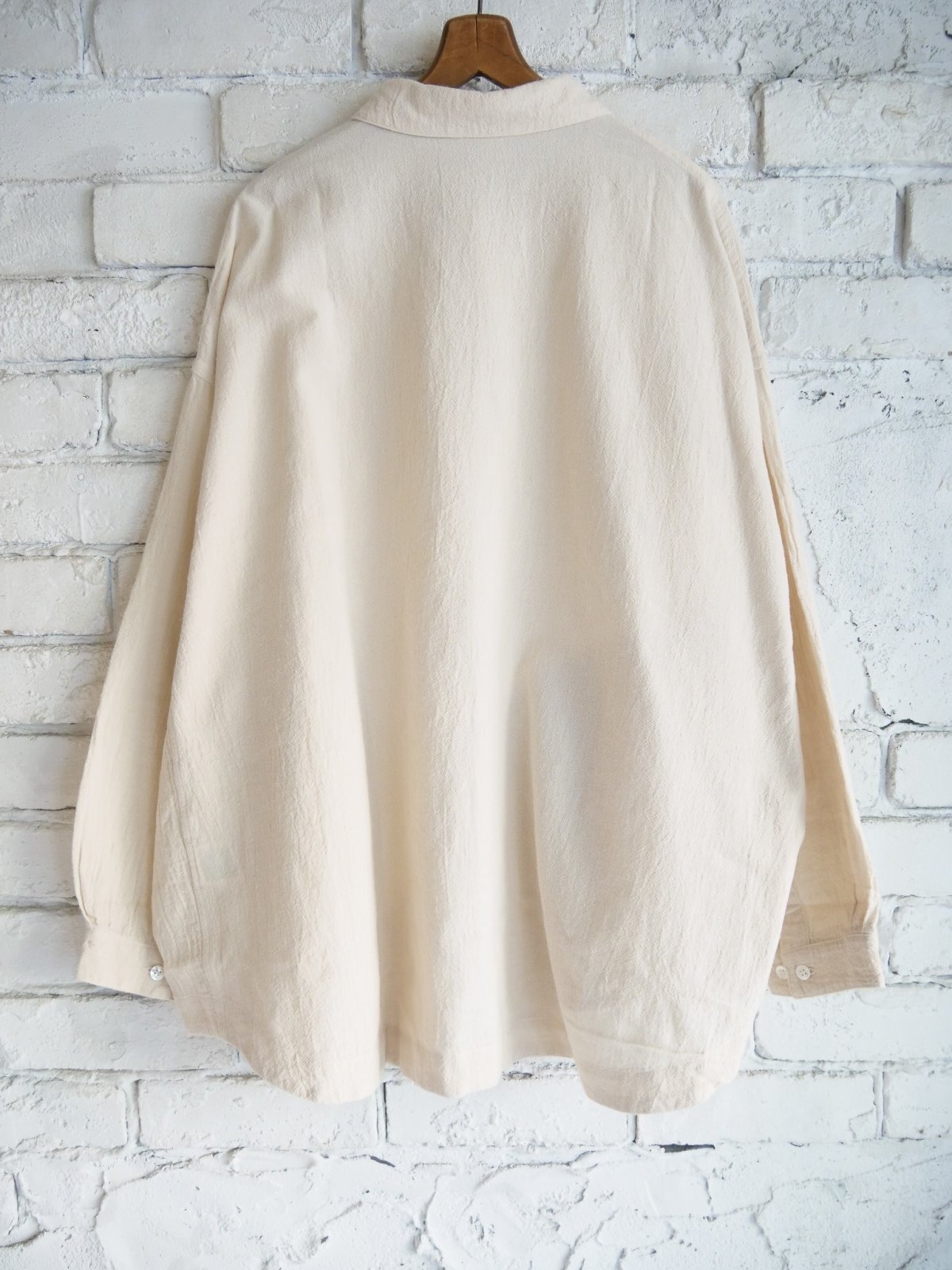 MITTAN SH-120 ミッタン 綿絹楊柳ビッグシャツ