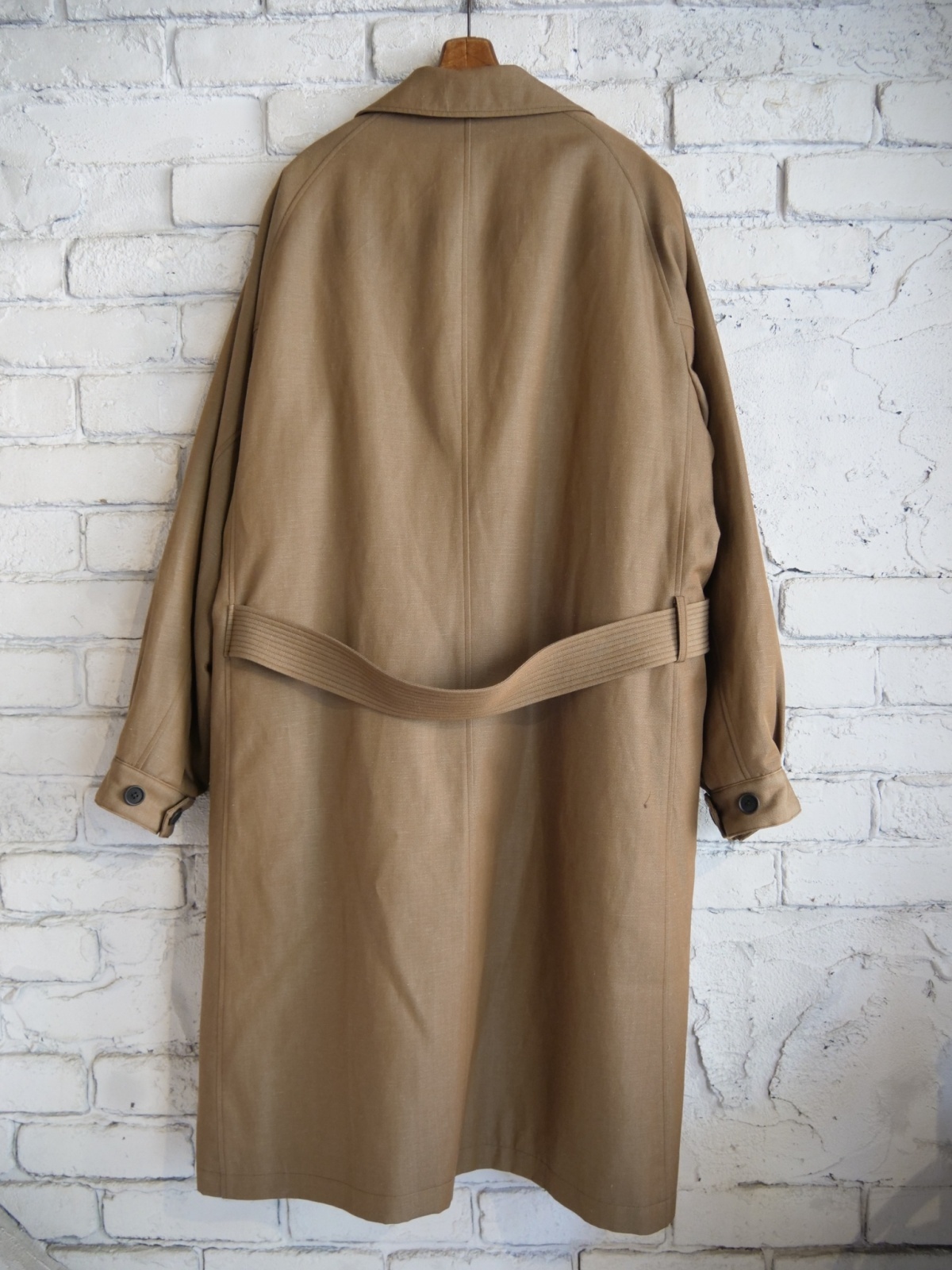 MAATEE&SONS OVERCOAT 2:1GABA マーティーアンドサンズ オーバーコート