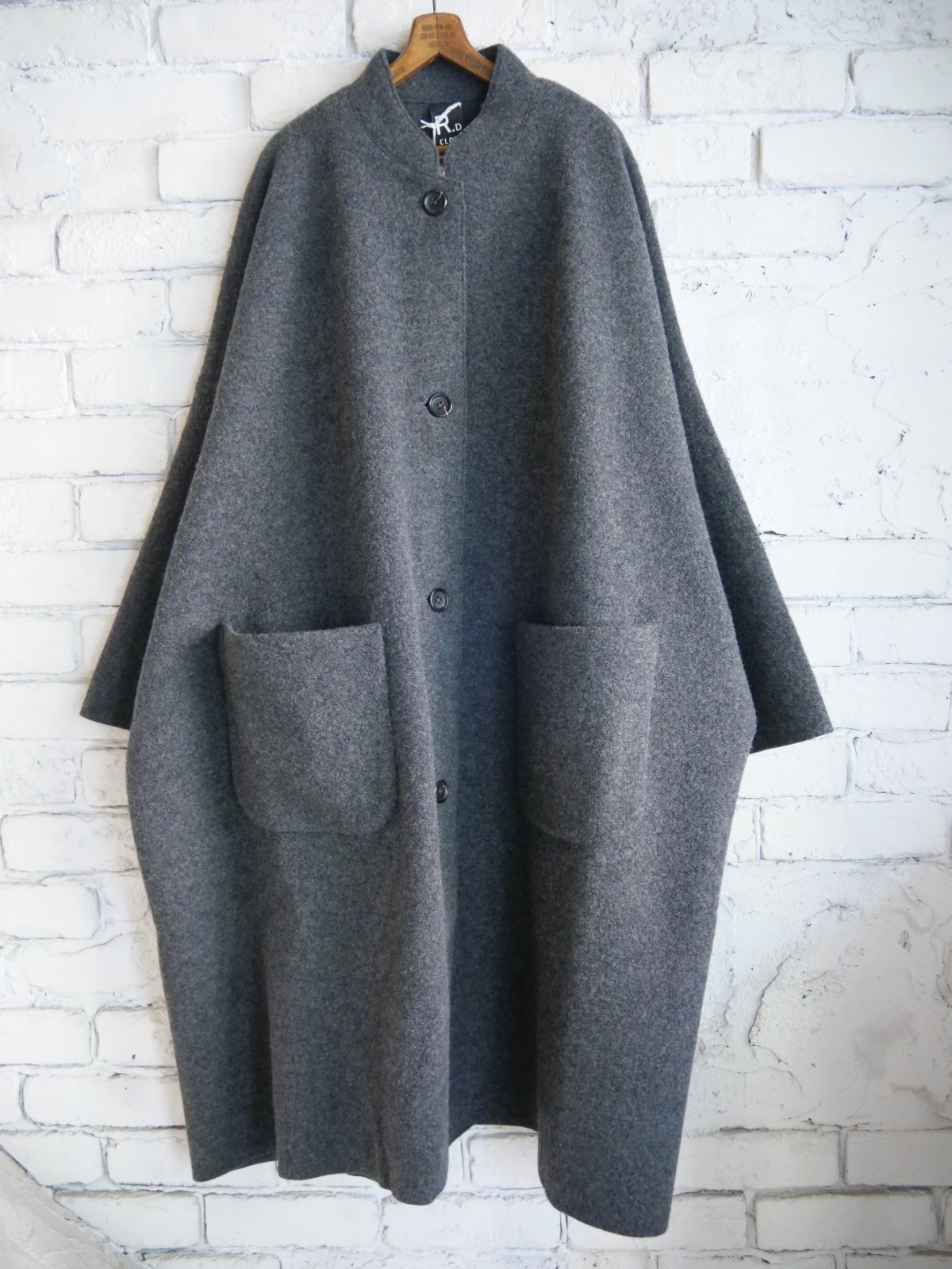 R&D.M.Co- / OLDMAN'S TAILOR WOOL FELT OVER SIZE COAT オールド