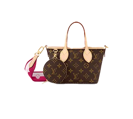 ルイヴィトン モノグラム ネヴァーフルBB ローズ・ペオニー M46786