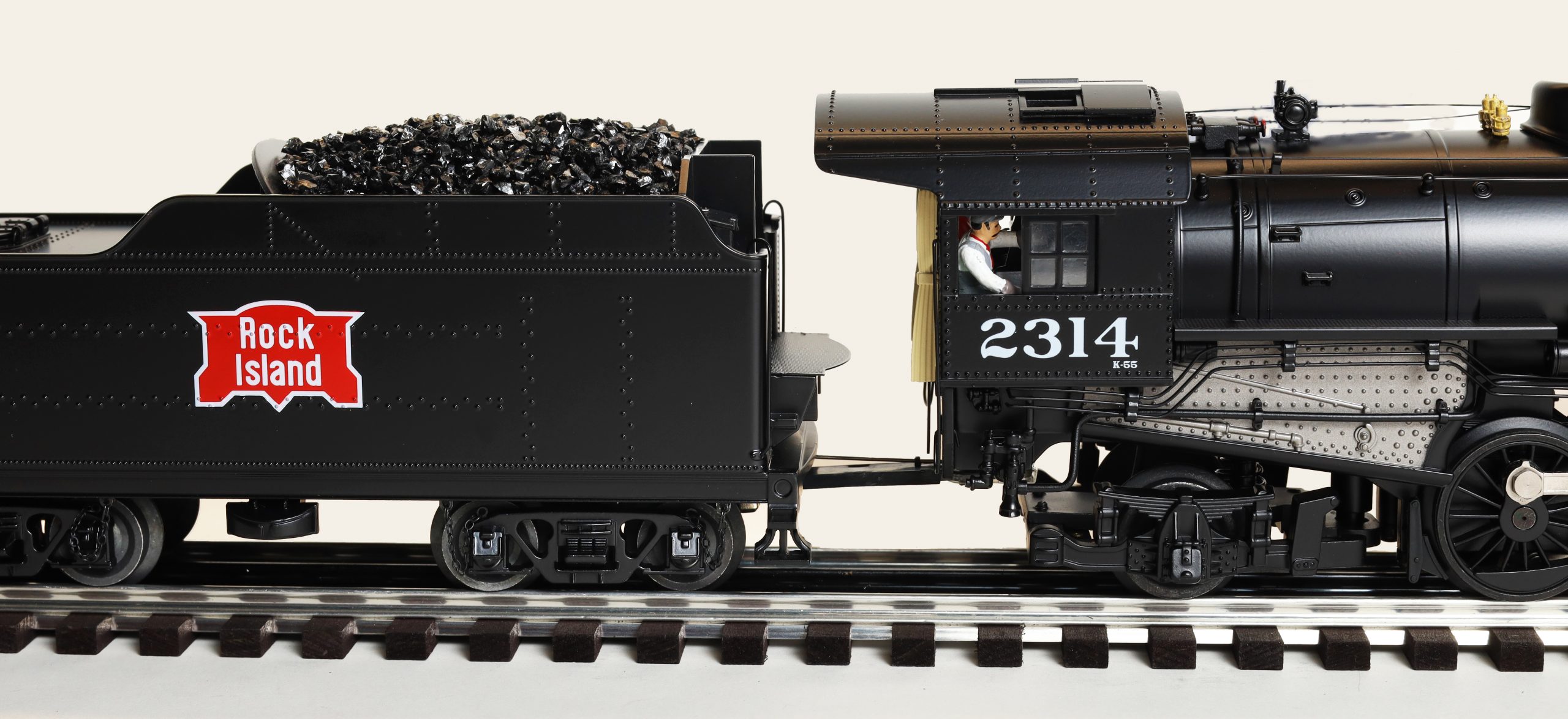 MTH Premier 2-8-2 USRA Light Mikado Steam Engine – Rock Island