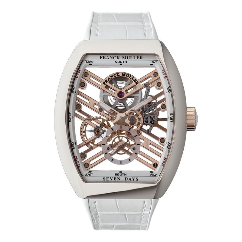 FRANCK MULLER VANGUARD 7 DAYS POWER RESERVE SKELETON フランク