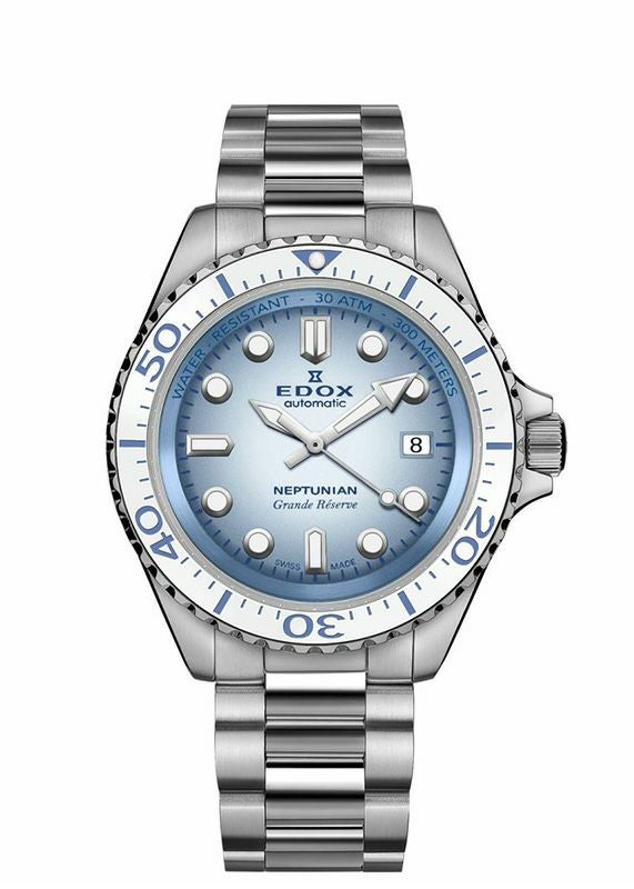 EDOX NEPTUNIAN GRANDE RESERVE DATE AUTOMATIC エドックス