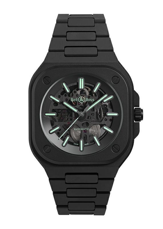 Bell ＆ Ross BR 05 SKELETON BLACK LUM CERAMIC ベル＆ロス BR 05