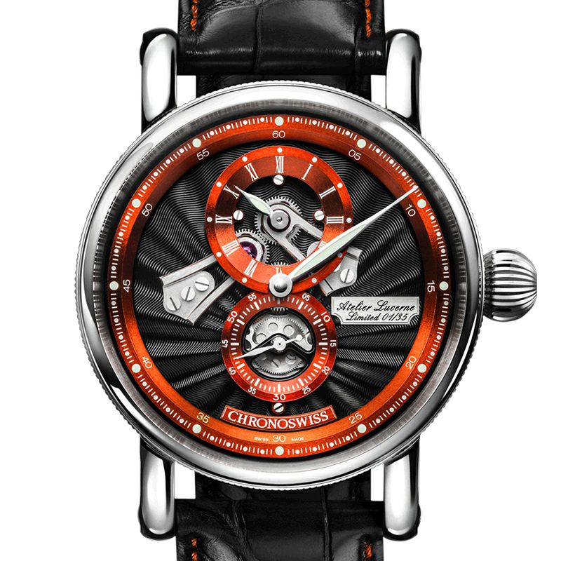 CHRONOSWISS FLYING REGULATOR OPEN GEAR ANNIVERSARY EDITION クロノ