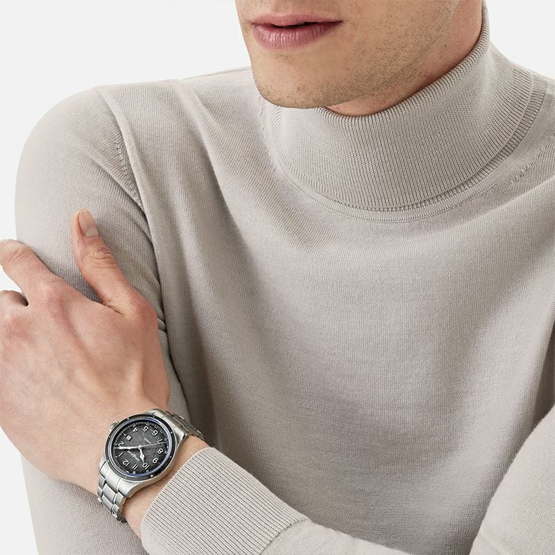 MONTBLANC 1858 AUTOMATIC DATE 0 OXYGEN THE 8000 モンブラン 1858