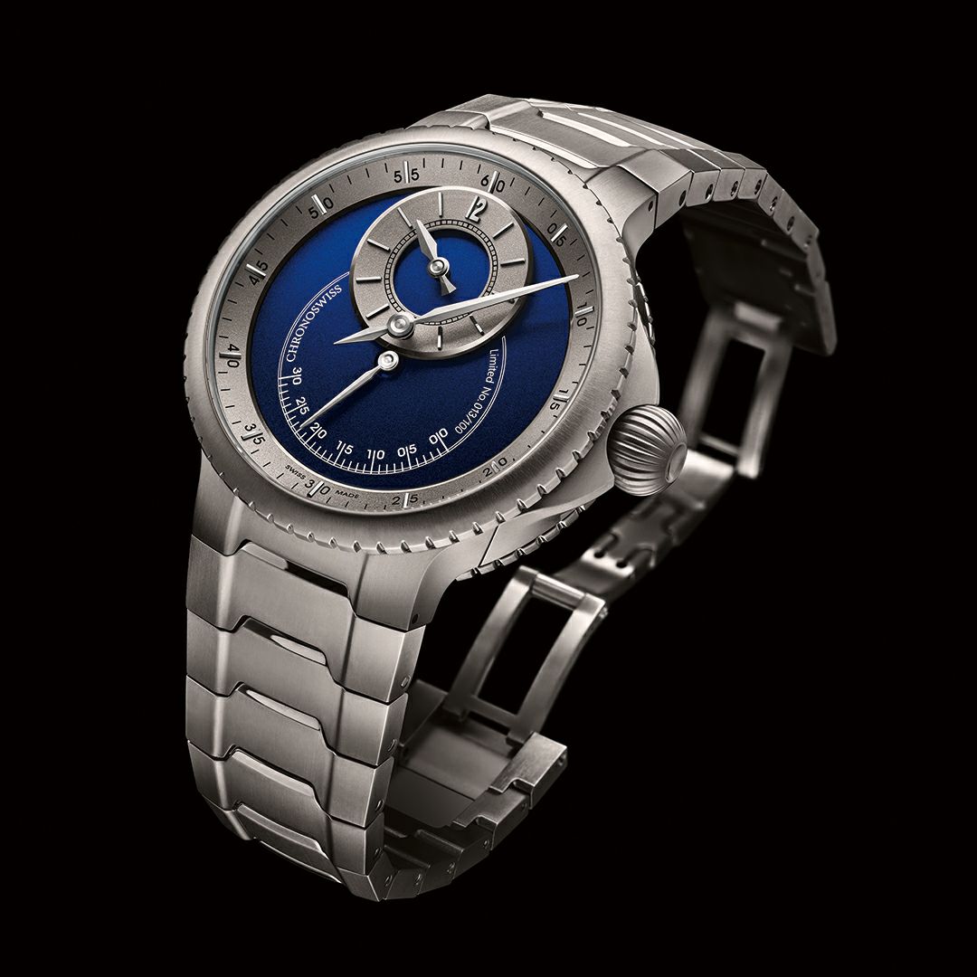 CHRONOSWISS PULSE ONE BLUE クロノスイス パルス ワン ブルー CH