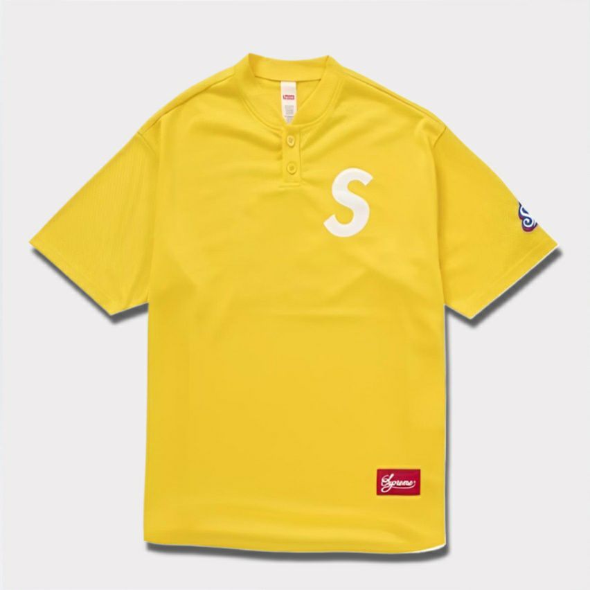 Supreme シュプリーム 2024AW S Logo Baseball Henley Sロゴベース
