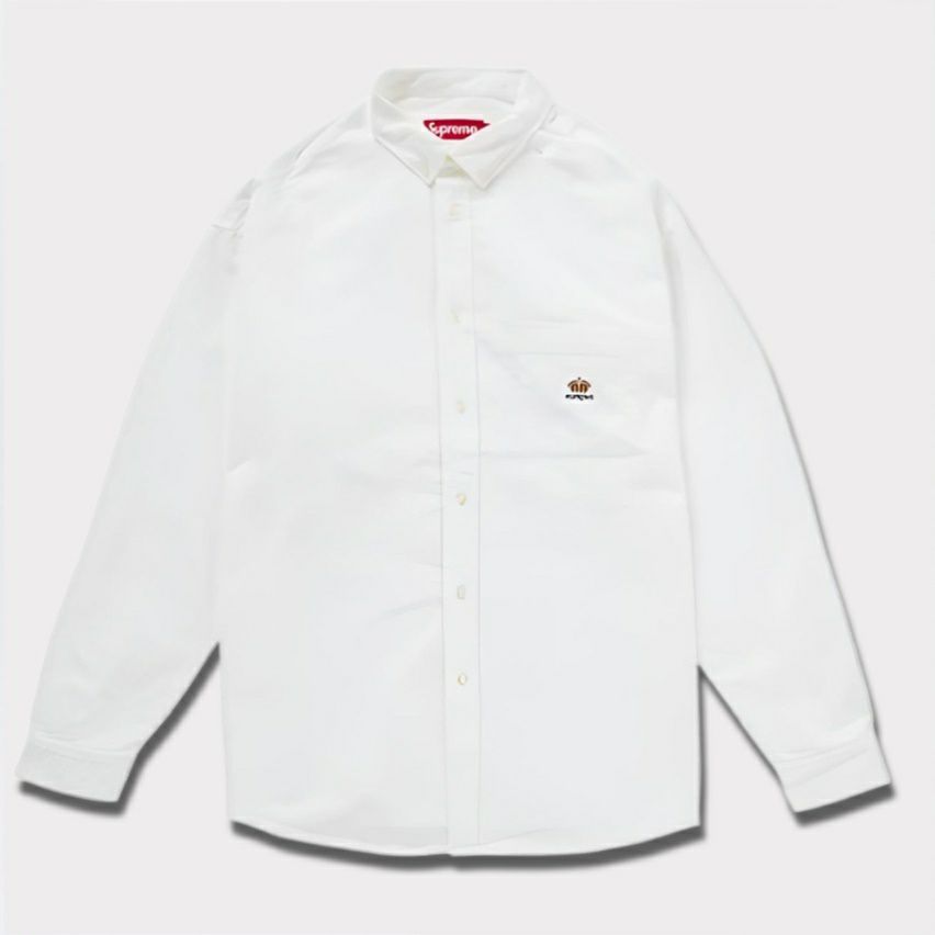 Supreme シュプリーム 2024AW Loose Fit Flannel Oxford Shirt ルーズ