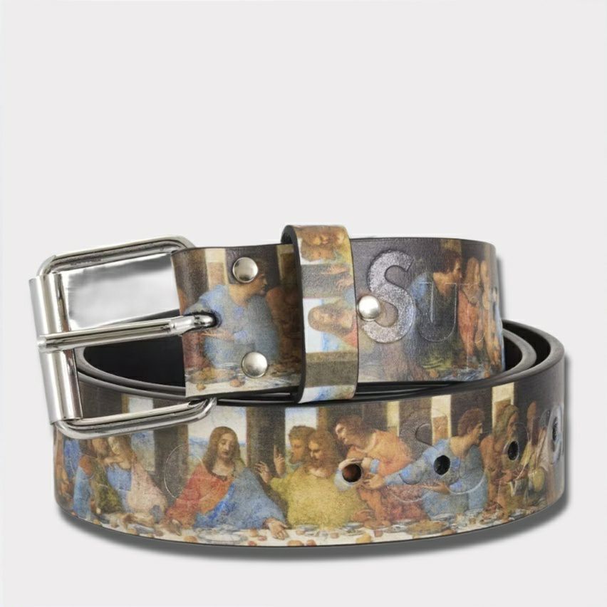 Supreme シュプリーム 2025SS Last Supper Leather Belt ラストサパー