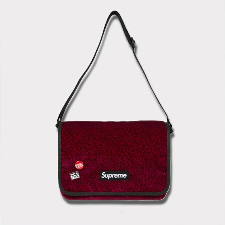 Supreme シュプリーム 2025AW Velvet Small Messenger Bag ベルベット