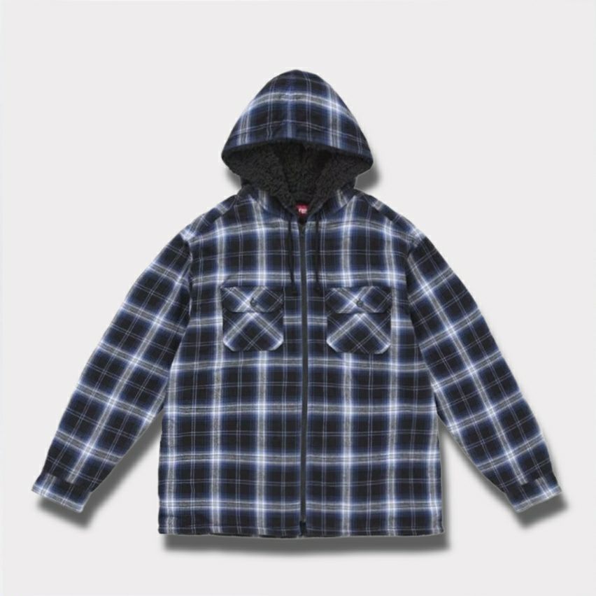 Supreme シュプリーム 2025AW Lined Zip Up Hooded Flannel Shirt