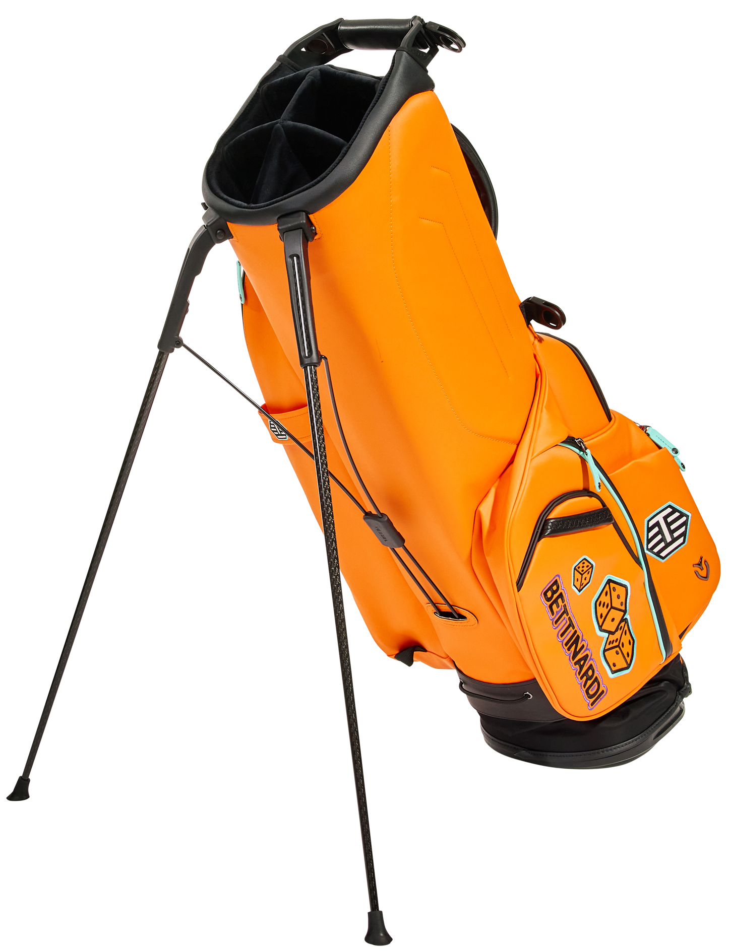 Vessel Player V Stand Bag Lucky Cat Orange – ベティナルディゴルフ