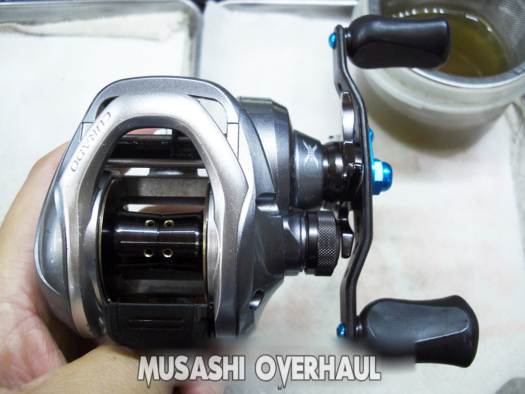 シマノ 15クラド200HG】自作パーツ装着も安心！オーバーホールと修理