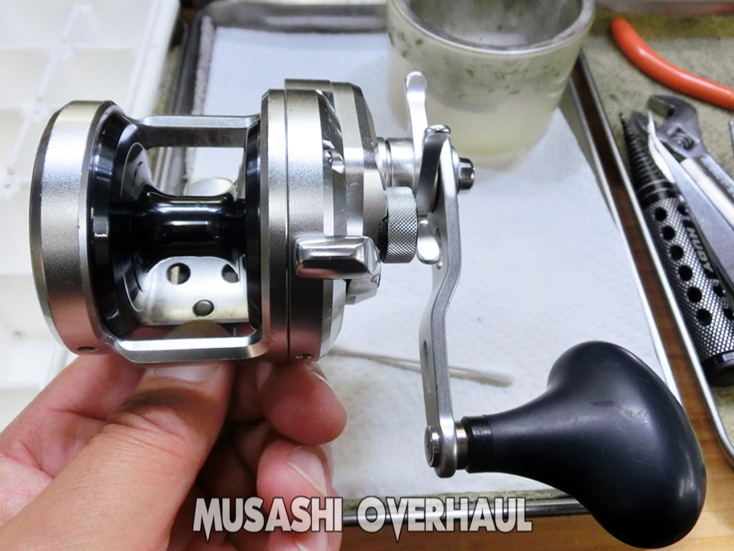 釣具店が近くになくても安心！シマノ11オシアジガー1500HGメンテナンス