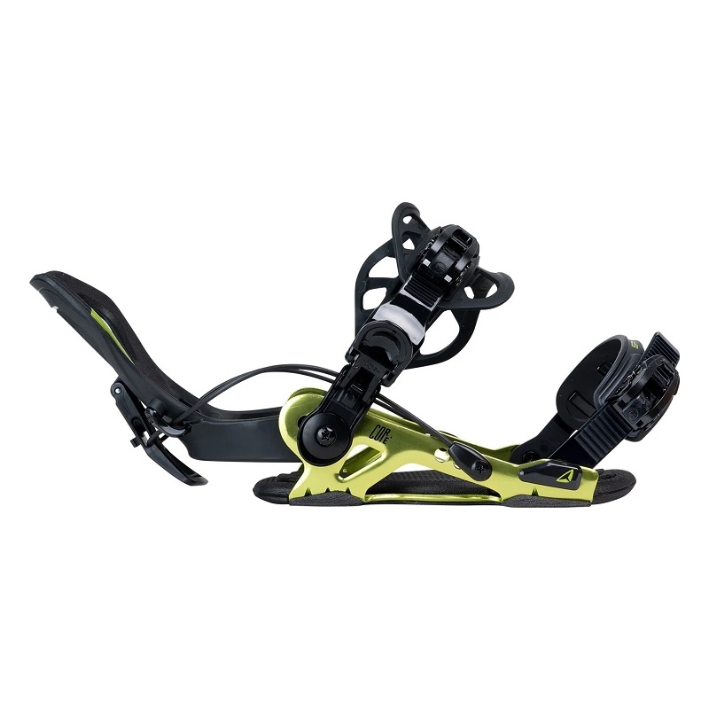 Snowboard bindings SP Core Multientry Lime - BeXtreme