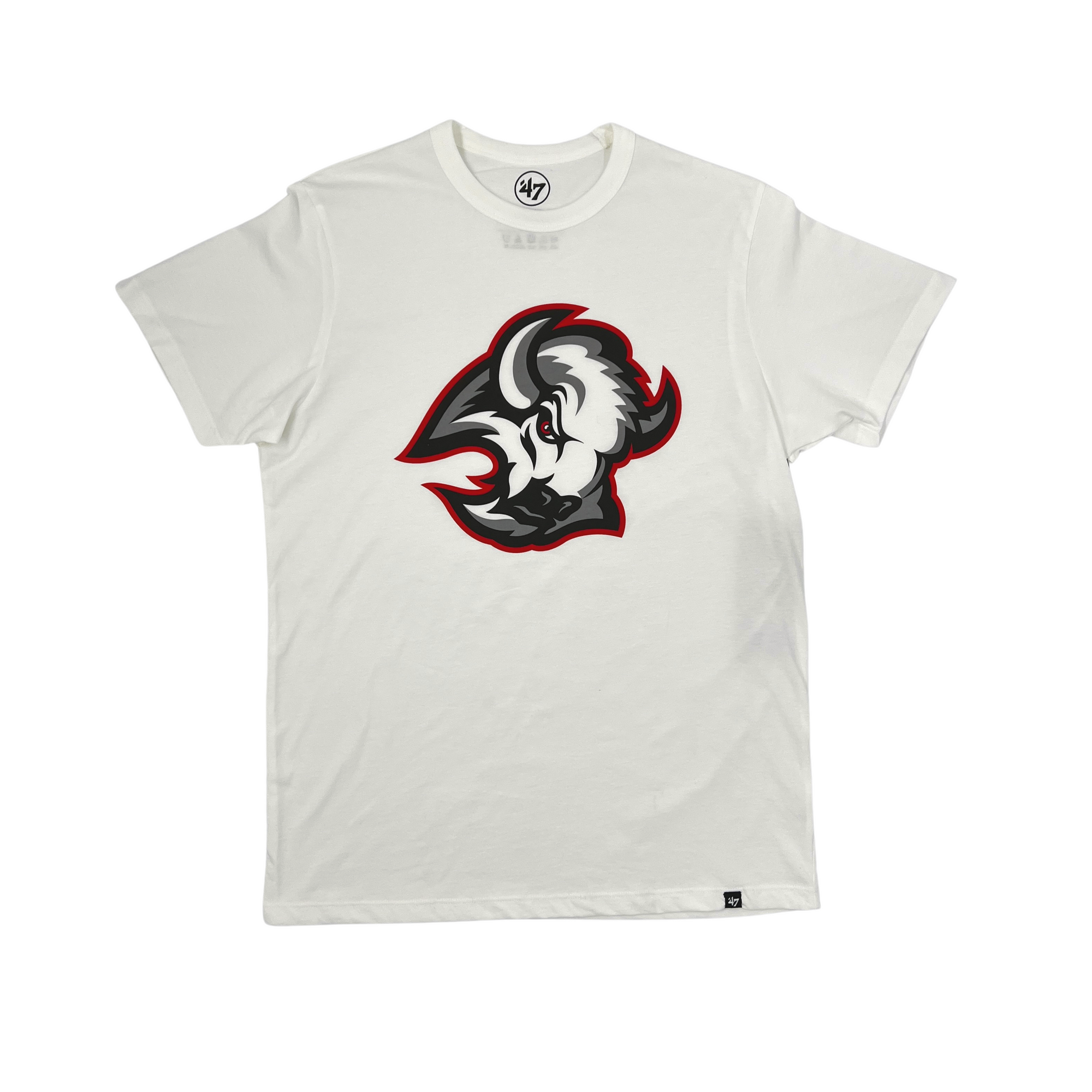 47 Brand Buffalo Sabres Black & Red Goat Head Shirt | The BFLO Store