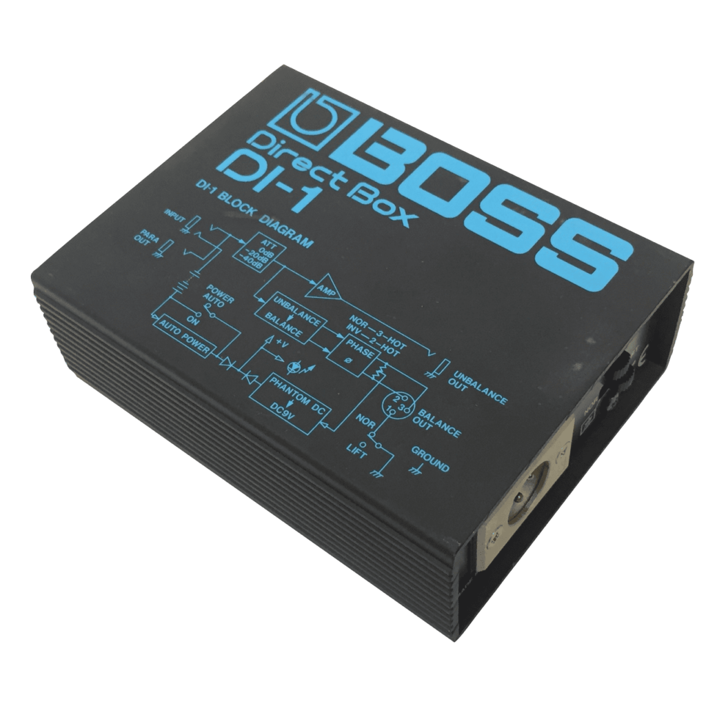 ダイレクトボックス・BOSS DI1レビュー【回路図などの考察