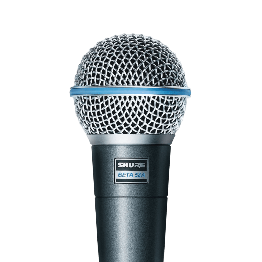 ダイナミックマイク・SHURE BETA58Aレビュー【指向性・周波数