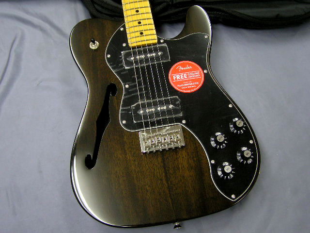 Fender Modern Player Telecaster Thinline Deluxe / Black