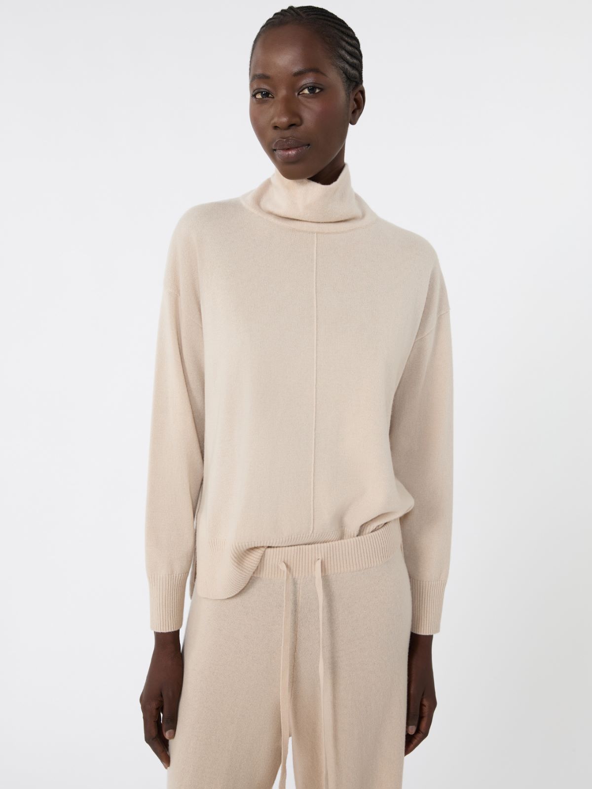 Wool and cashmere jumper, beige | Weekend Max Mara