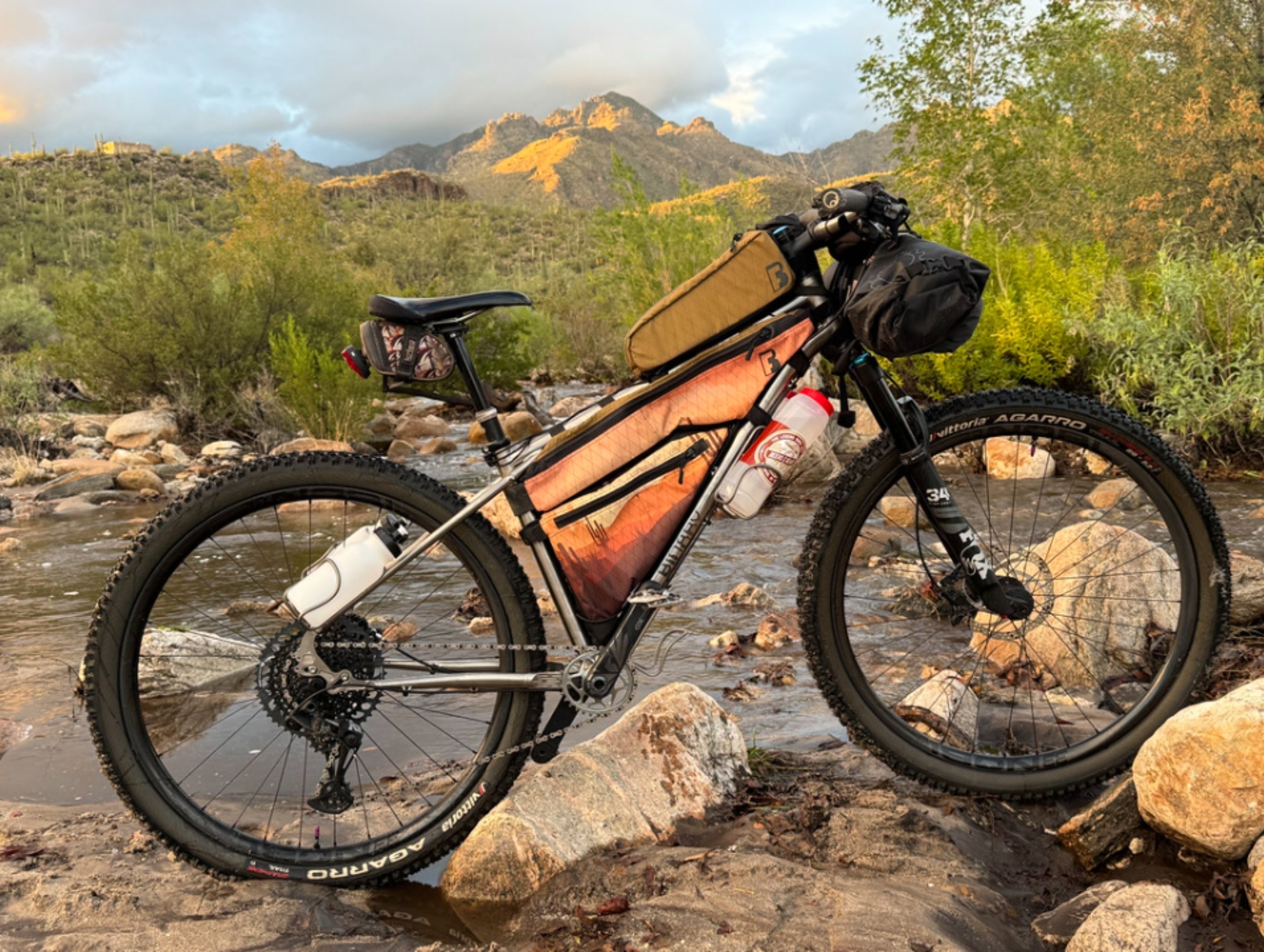 Kinetik Titanium Bikepacking & Expedition Bike Frame | Binary Bicycles