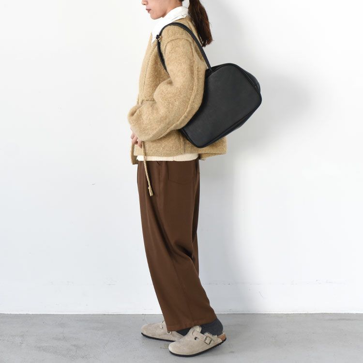 Ecoleather Boston Bag エコレザー ボストンバッグ/62521018/anuke