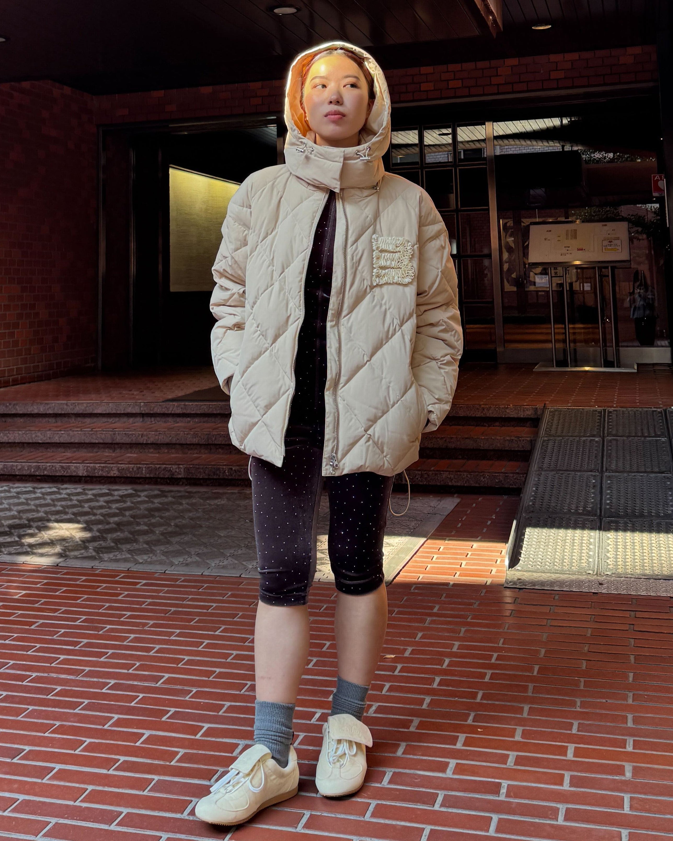 BIBIY. MADE | AVERY DOWN JACKET BEIGE｜Bibiy.