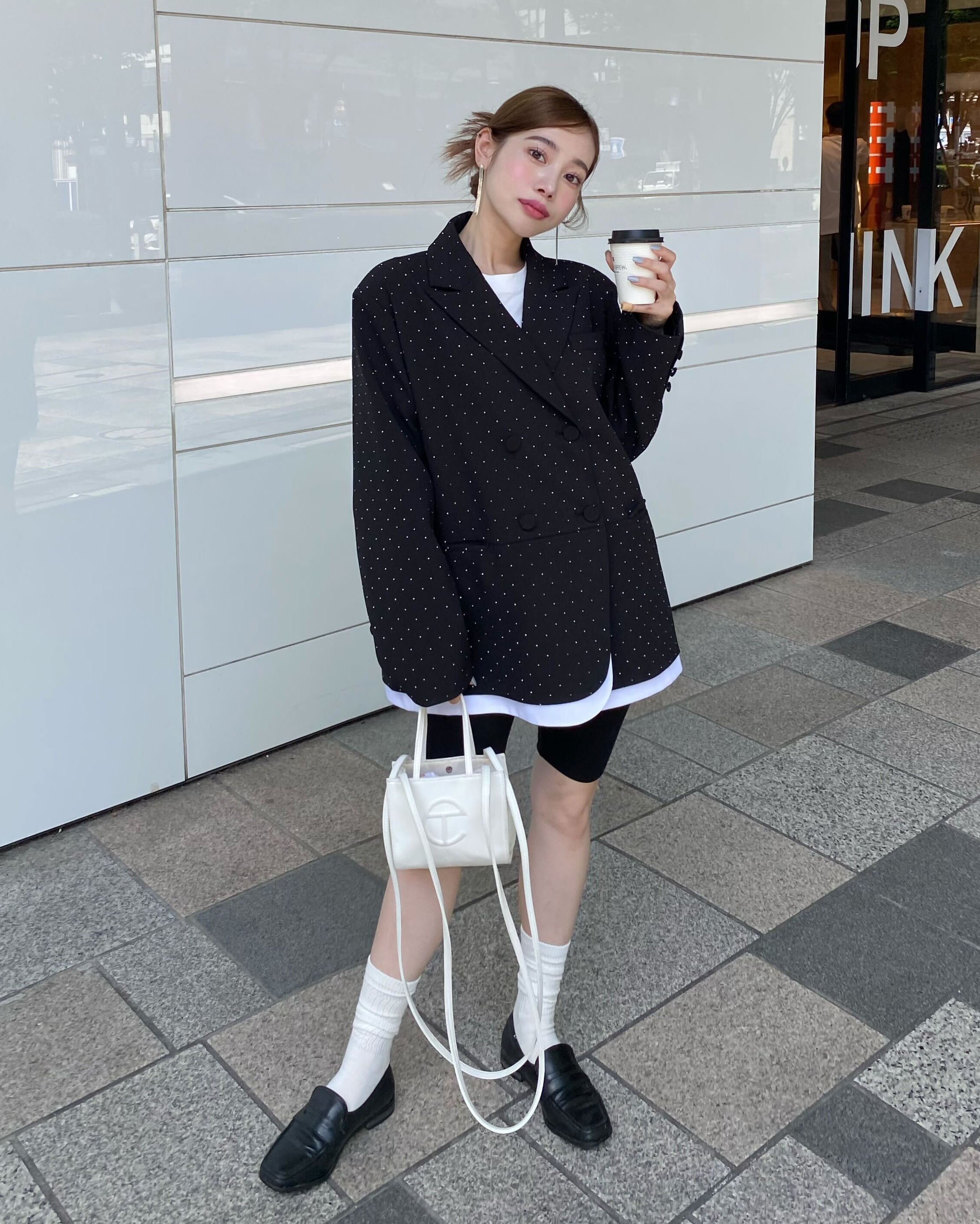 BIBIY. JEWEL JACKET/157cm/着用サイズF｜Bibiy.